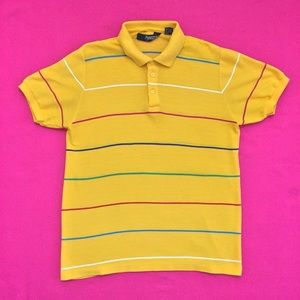 Vintage Strawbridge & Clothier Striped Polo Shirt